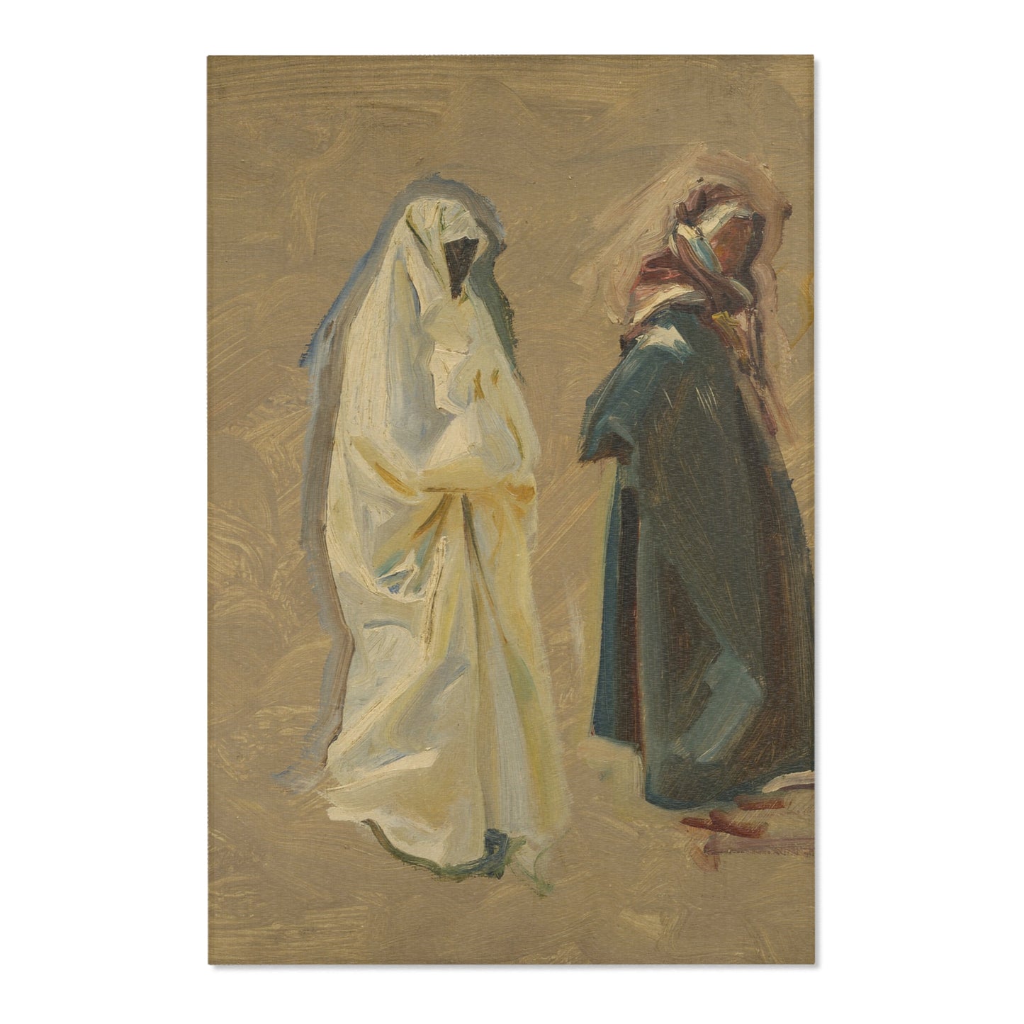 John Singer Sargent - Study of Two Bedouins | Area Rug
