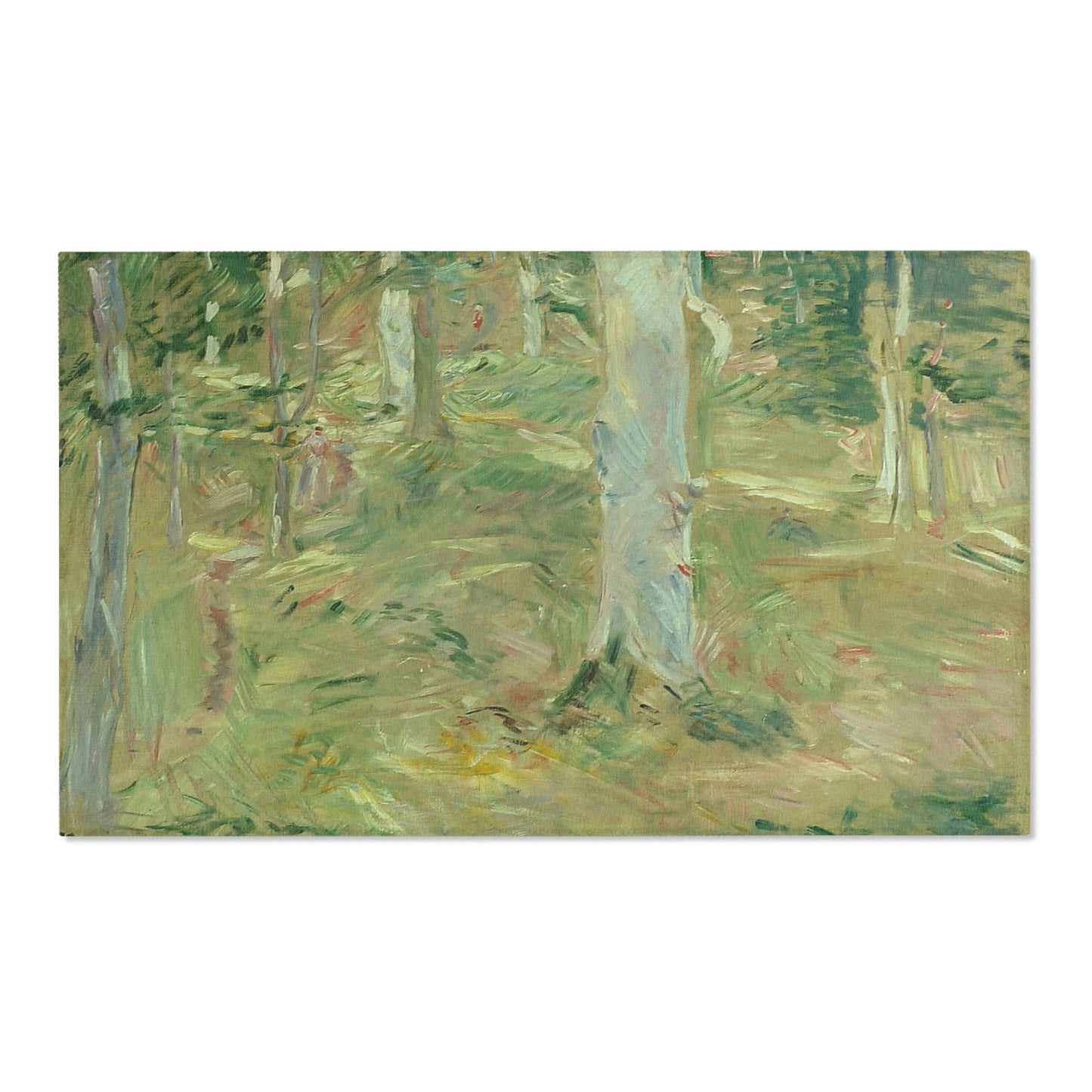 Berthe Morisot - Forêt de Compiègne | Area Rug