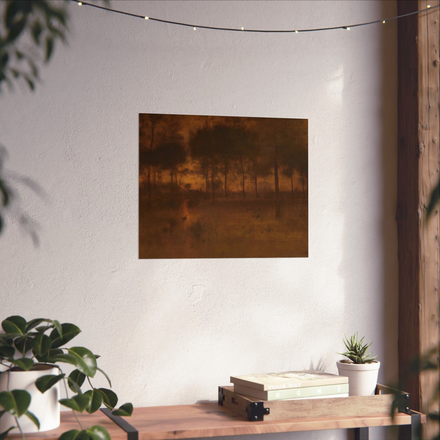 George Inness - The Home of the Heron | Fine Art Poster