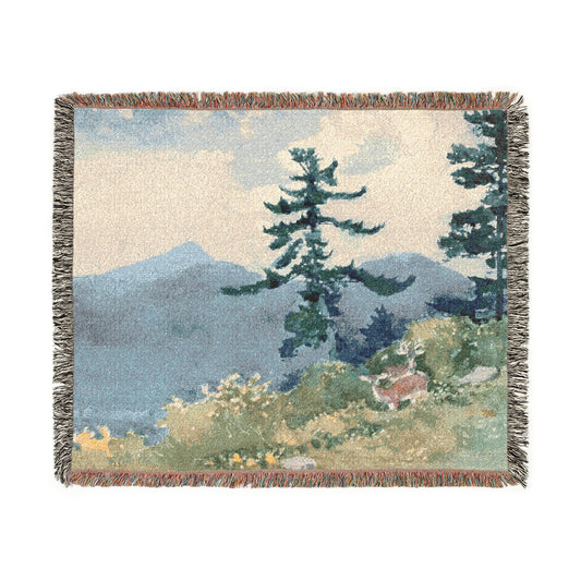 North Woods Club, Adirondacks — Homer Tapestry Blanket