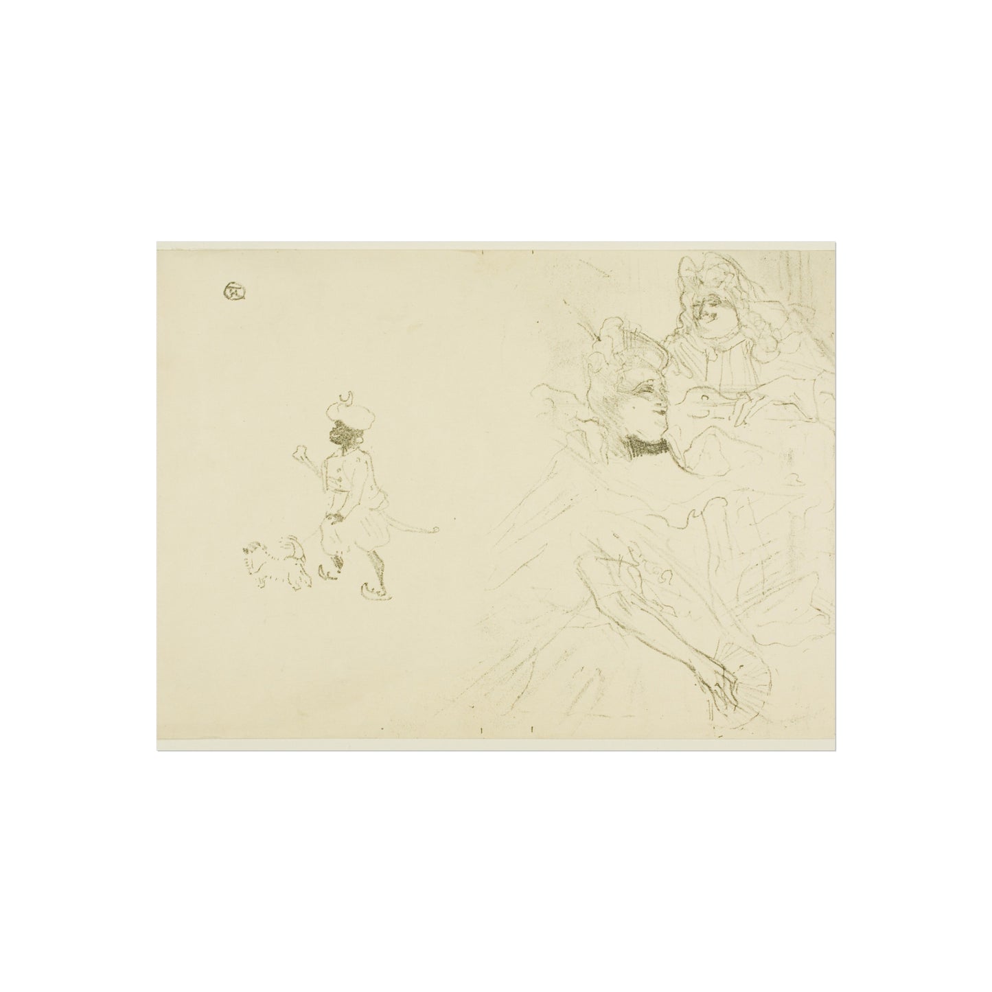 Henri de Toulouse-Lautrec - Cover for L'exemple de Ninon de Lenclos amoureuse | Fine Art Poster