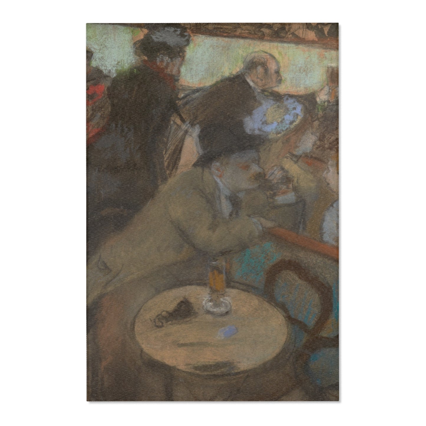 Hilaire Germain Edgar Degas - Café-Concert (The Spectators) | Area Rug