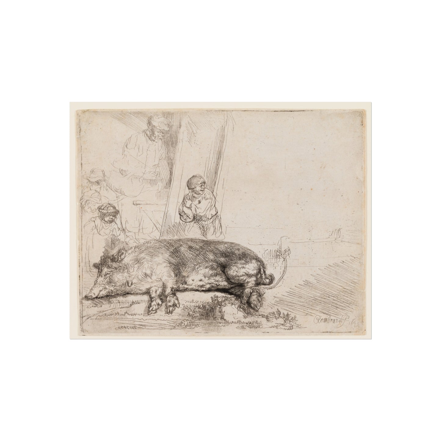 Rembrandt van Rijn - The Hog | Fine Art Poster