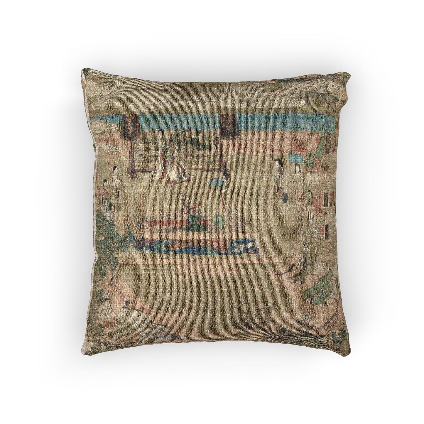 079_lady-xuanwen-giving-instruction-on-the-rites | Woven Pillow