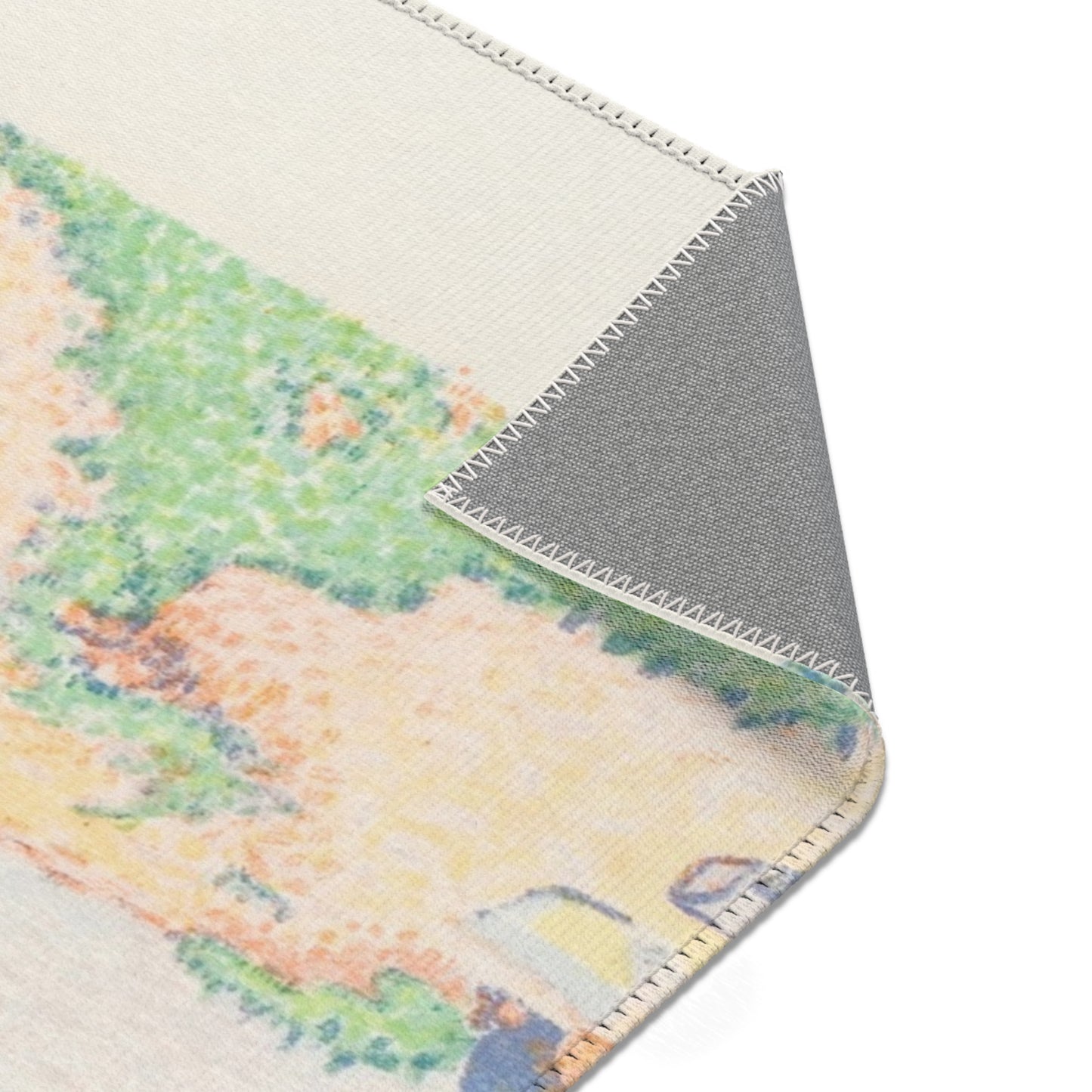 Paul Signac - The Andelys | Area Rug