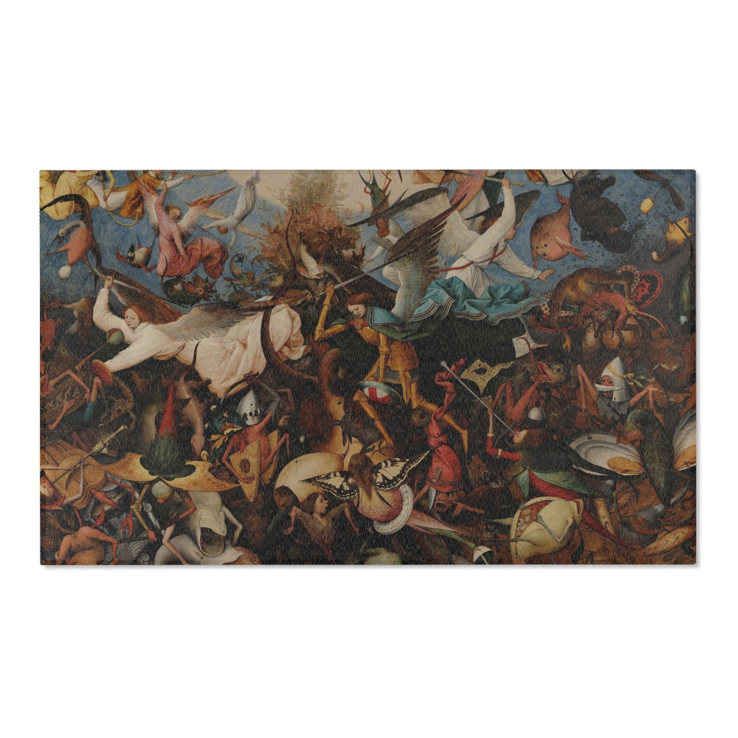 Pieter Bruegel the Elder - The Fall of the Rebel Angels - Google Art Project | Area Rug