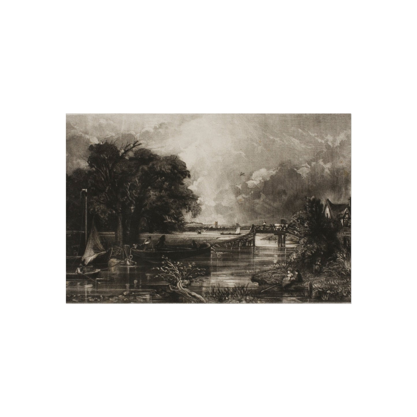 David Lucas - River Stour, Suffolk | Fine Art Poster