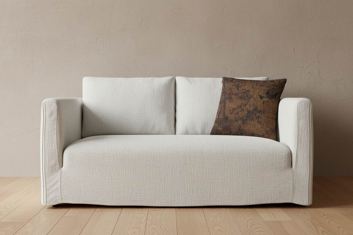 A Hundred Birds and the Three Friends Pillow