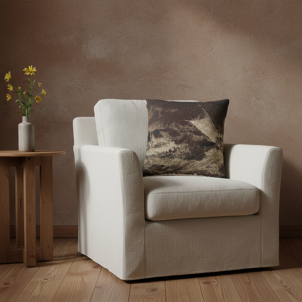 A Shipwreck — Turner Pillow