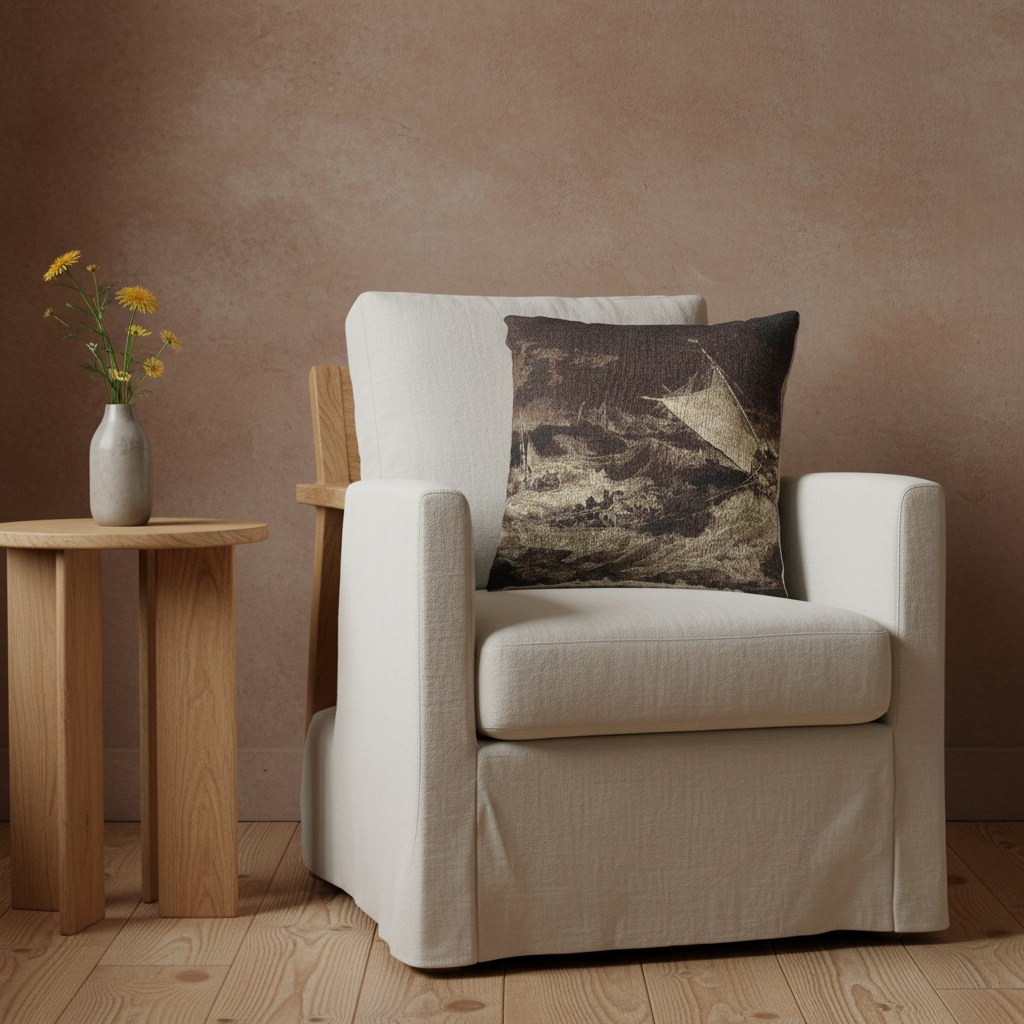 A Shipwreck — Turner Pillow