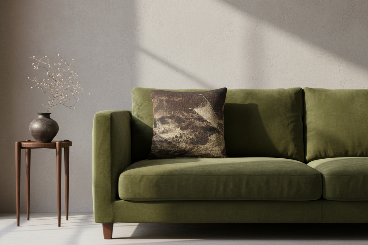 A Shipwreck — Turner Pillow