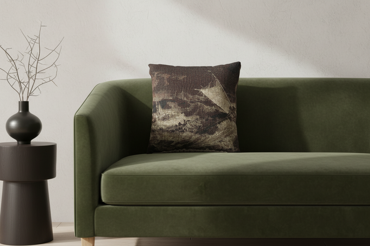A Shipwreck — Turner Pillow