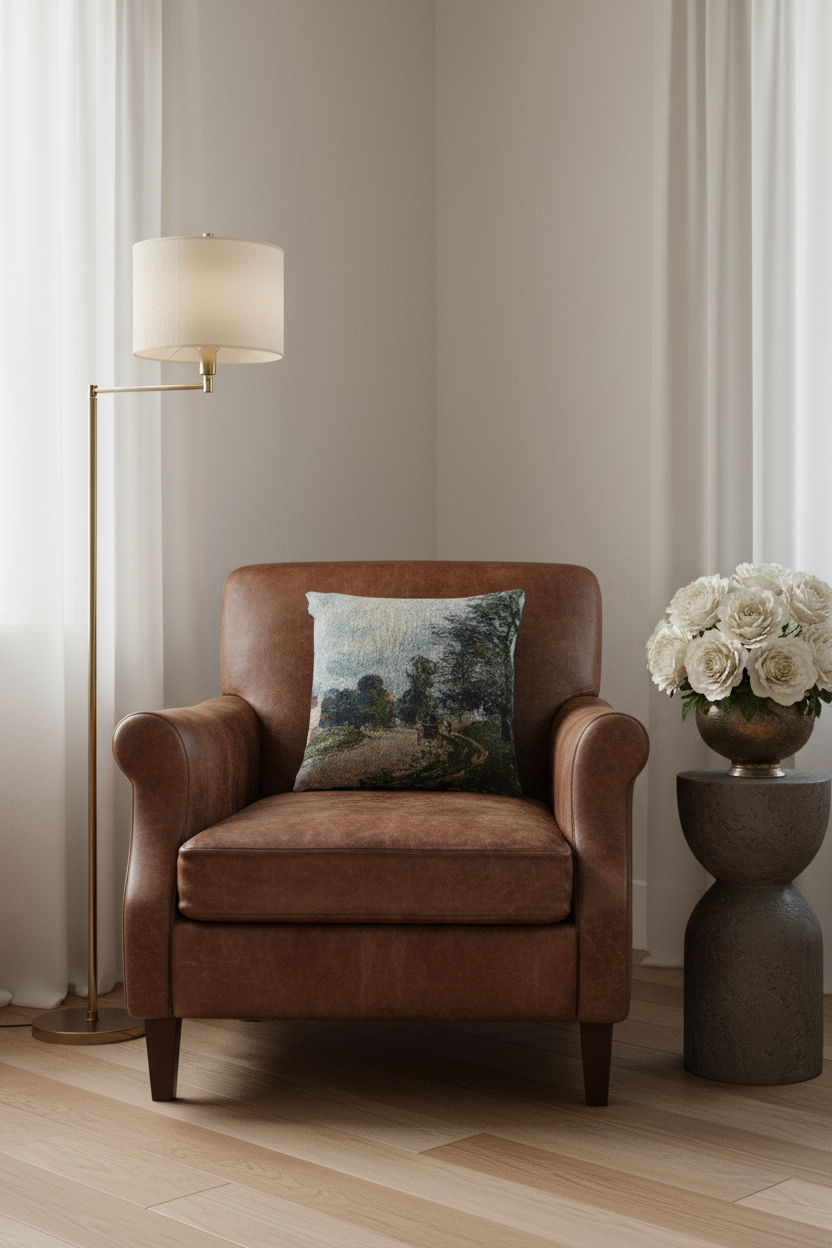 A Turn in the Road — Sisley Pillow