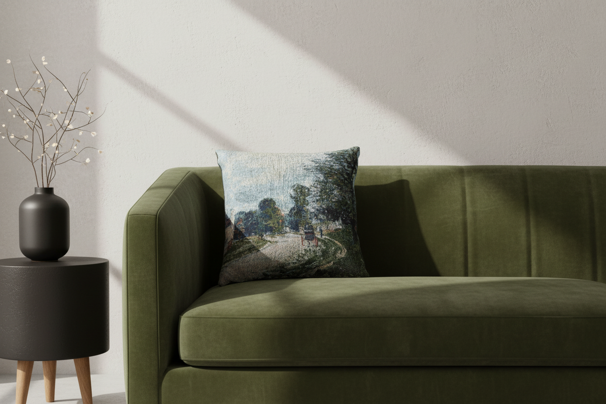 A Turn in the Road — Sisley Pillow
