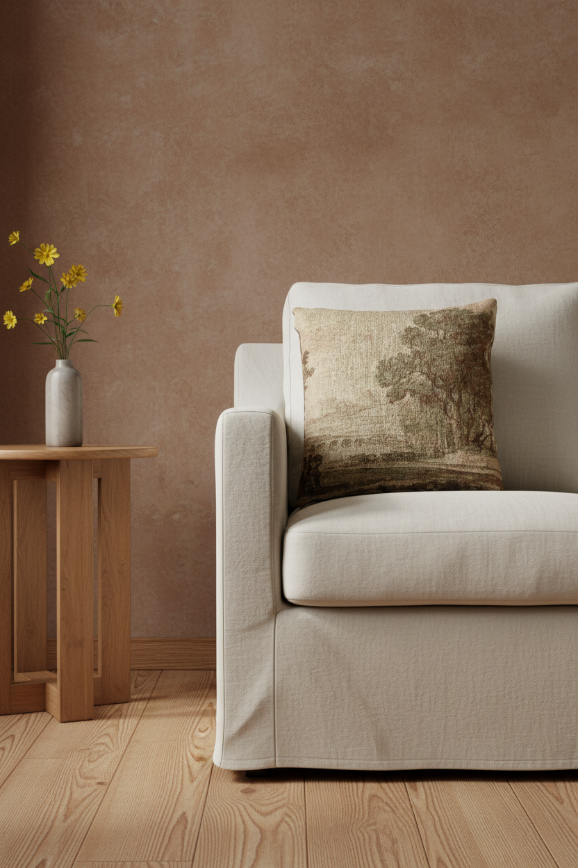 A Wooded River Landscape — Lorrain Pillow