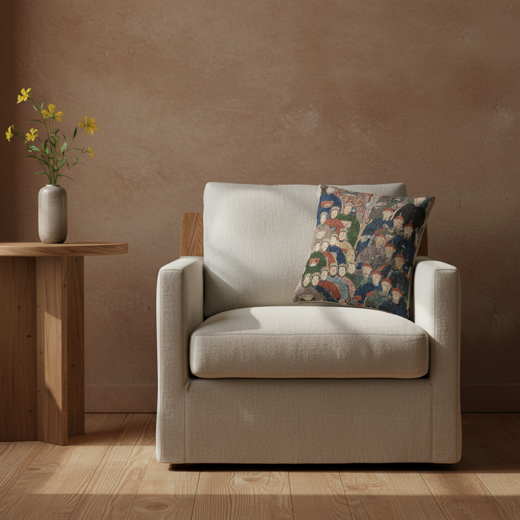 Ancestor Group Portrait Pillow