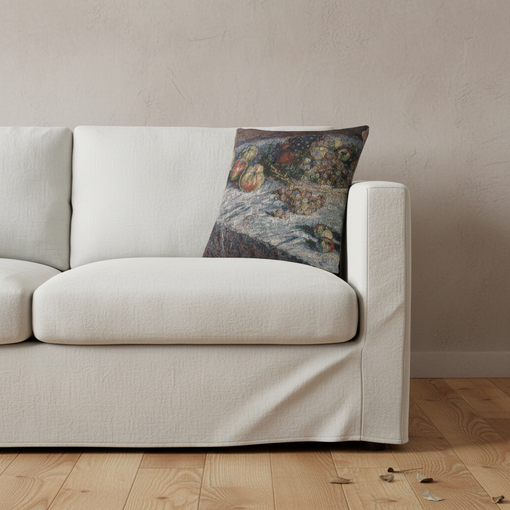 Apples and Grapes — Monet Pillow