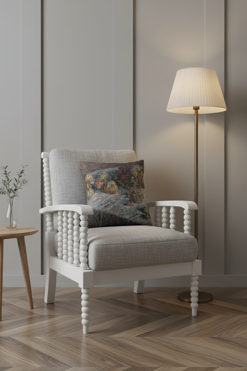 Apples and Grapes — Monet Pillow