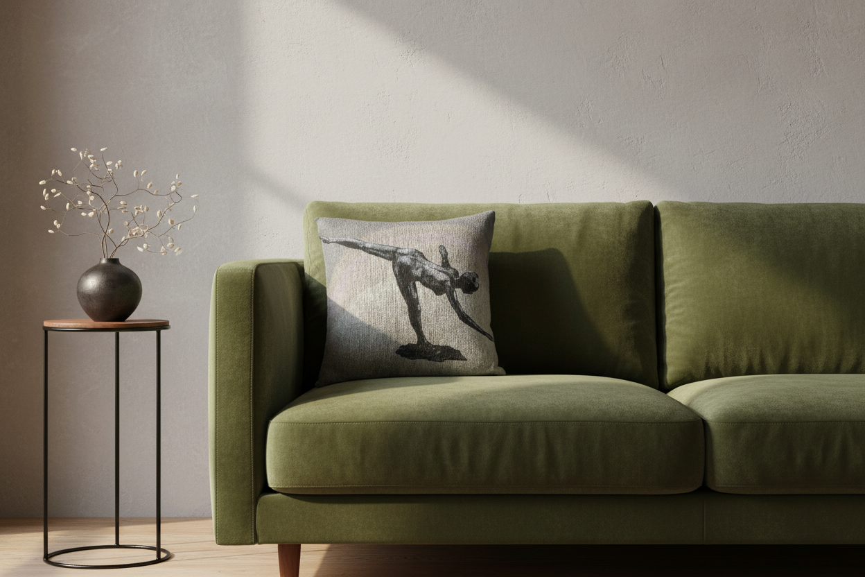 Arabesque — Degas Pillow