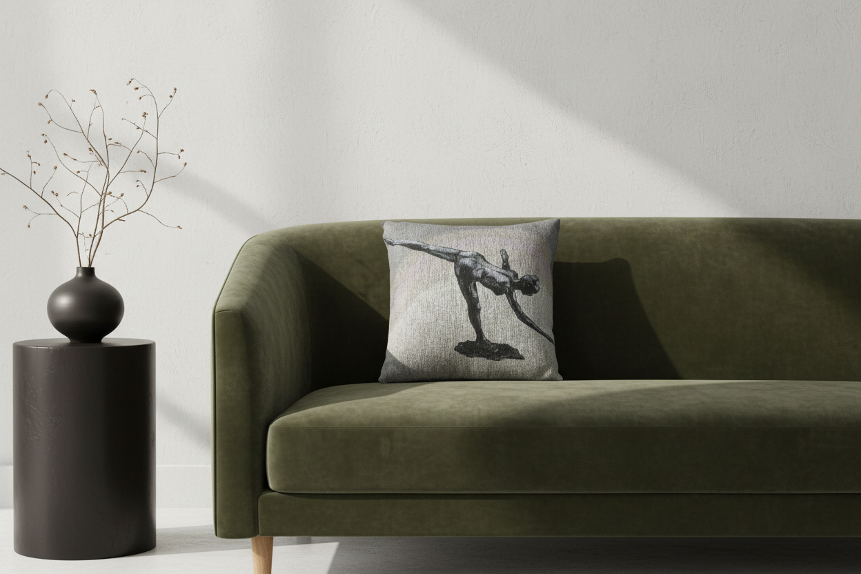 Arabesque — Degas Pillow