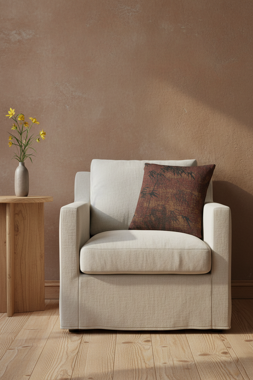 Bamboo in the Wind II Pillow