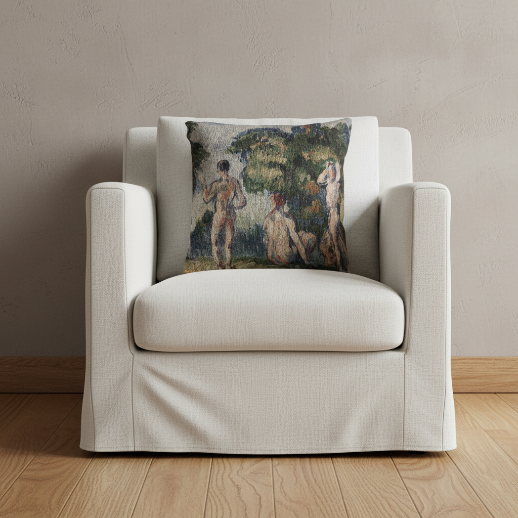 Bathers — Cezanne Pillow