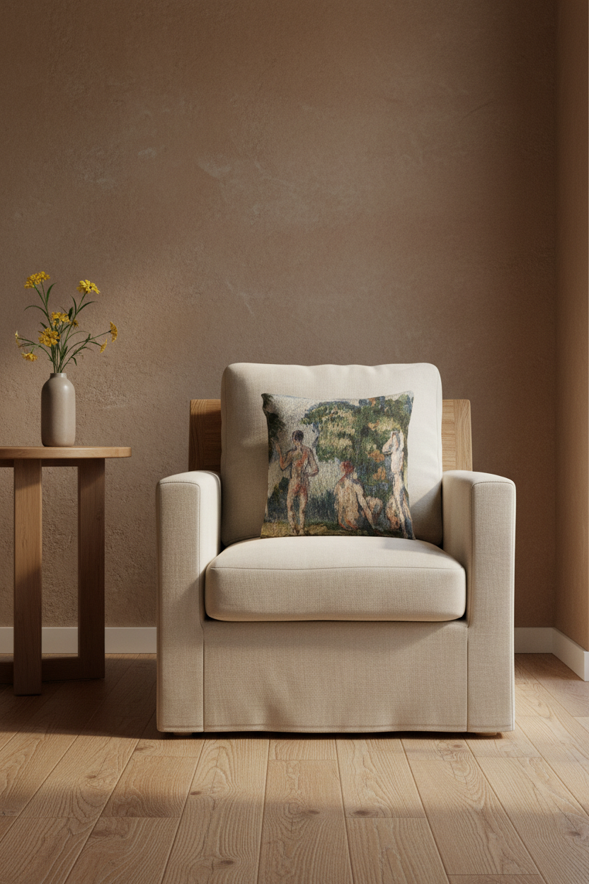 Bathers — Cezanne Pillow