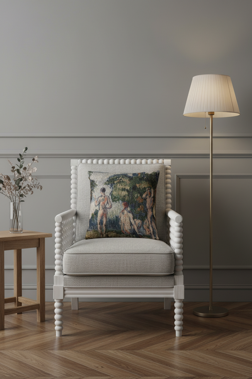 Bathers — Cezanne Pillow