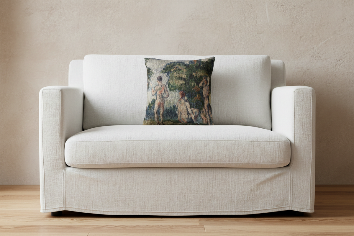 Bathers — Cezanne Pillow