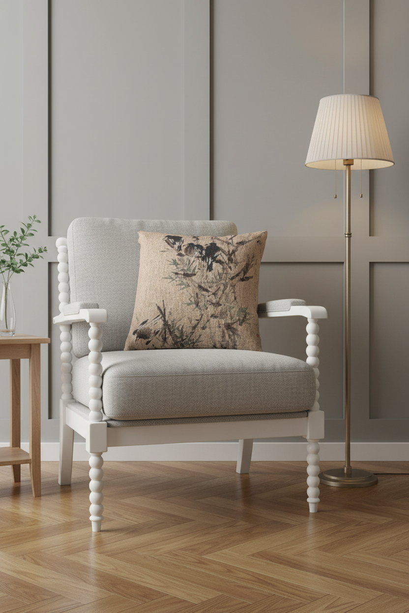 Black Birds Pillow
