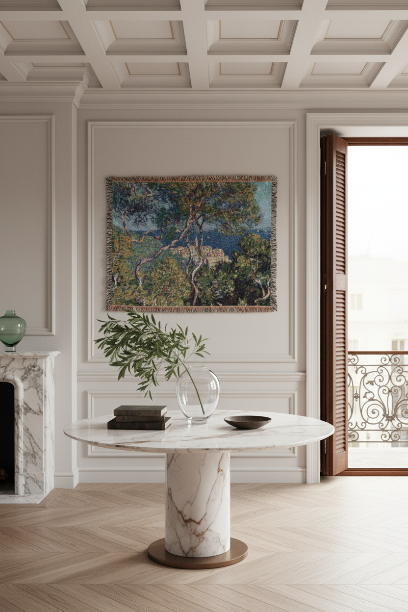 Bordighera — Monet Tapestry Blanket