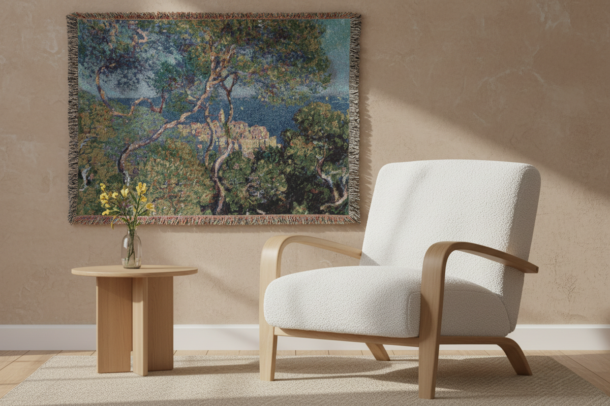 Bordighera — Monet Tapestry Blanket