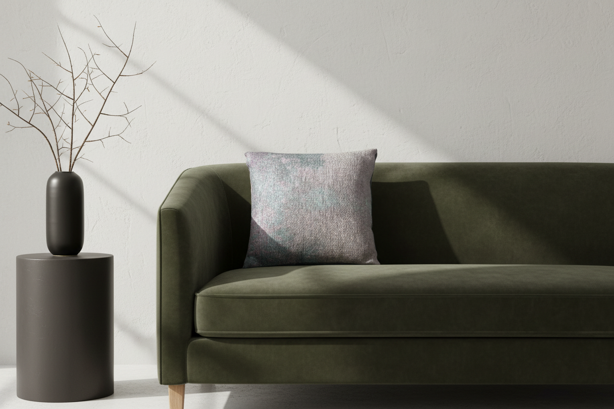 Branch of the Seine near Giverny (Mist) — Monet Pillow