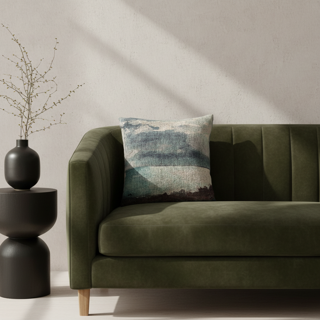 Breaking Storm, Coast of Maine — Homer Pillow