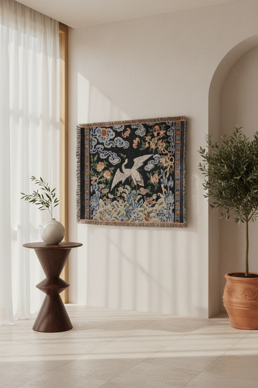 Buzi Court Rank Badge II Tapestry Blanket