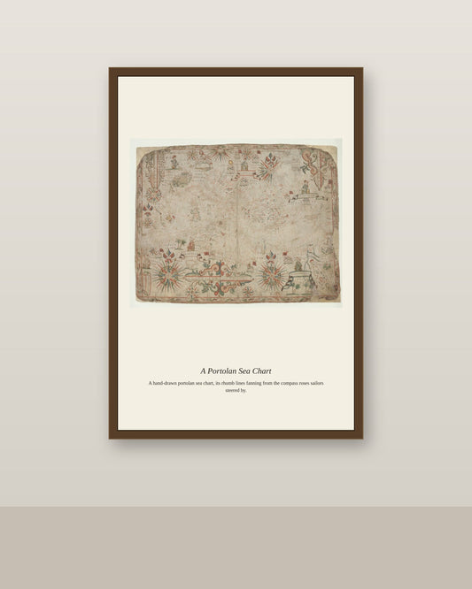 Cellarius Celestial Chart (9) antique celestial print shown framed on a wall in a styled room