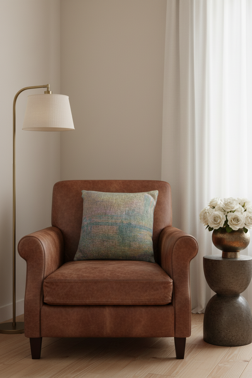 Charing Cross Bridge, London — Monet Pillow