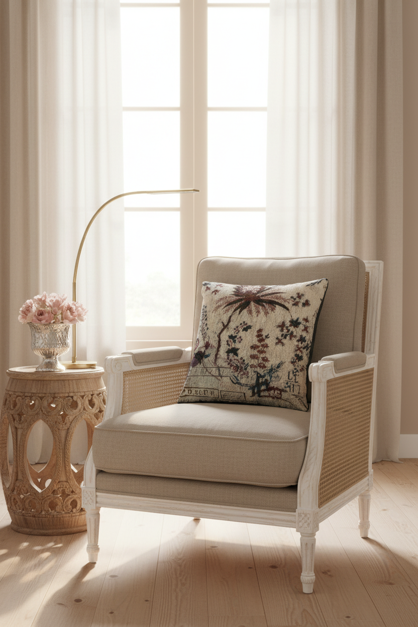 Chef-de-Pièce Furnishing Fabric Pillow