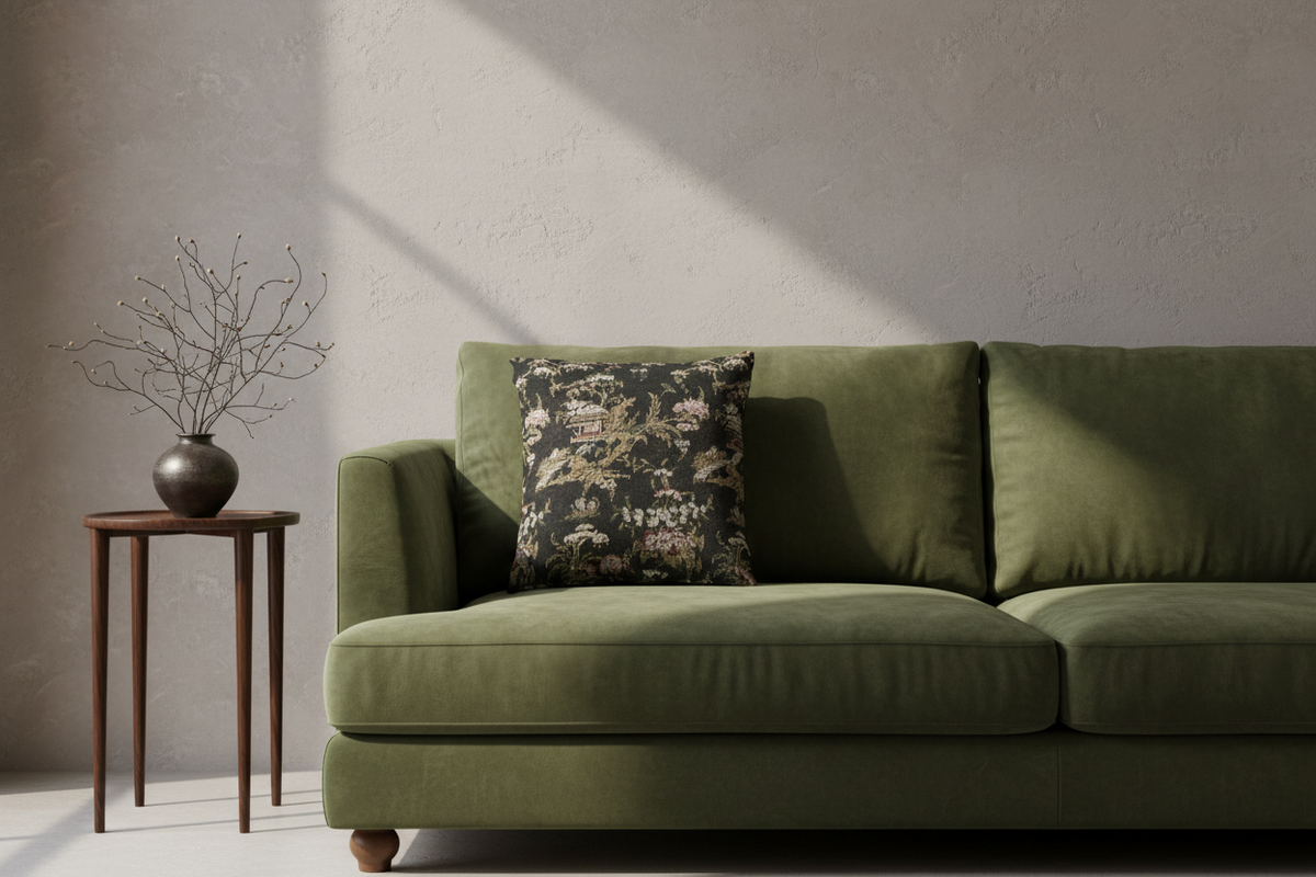 Chinoiserie Furnishing Fabric III Pillow