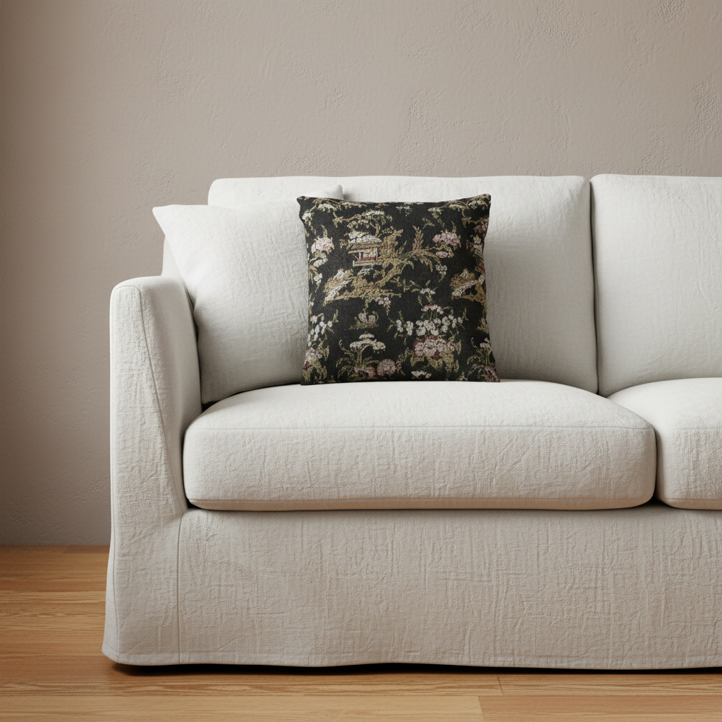 Chinoiserie Furnishing Fabric III Pillow