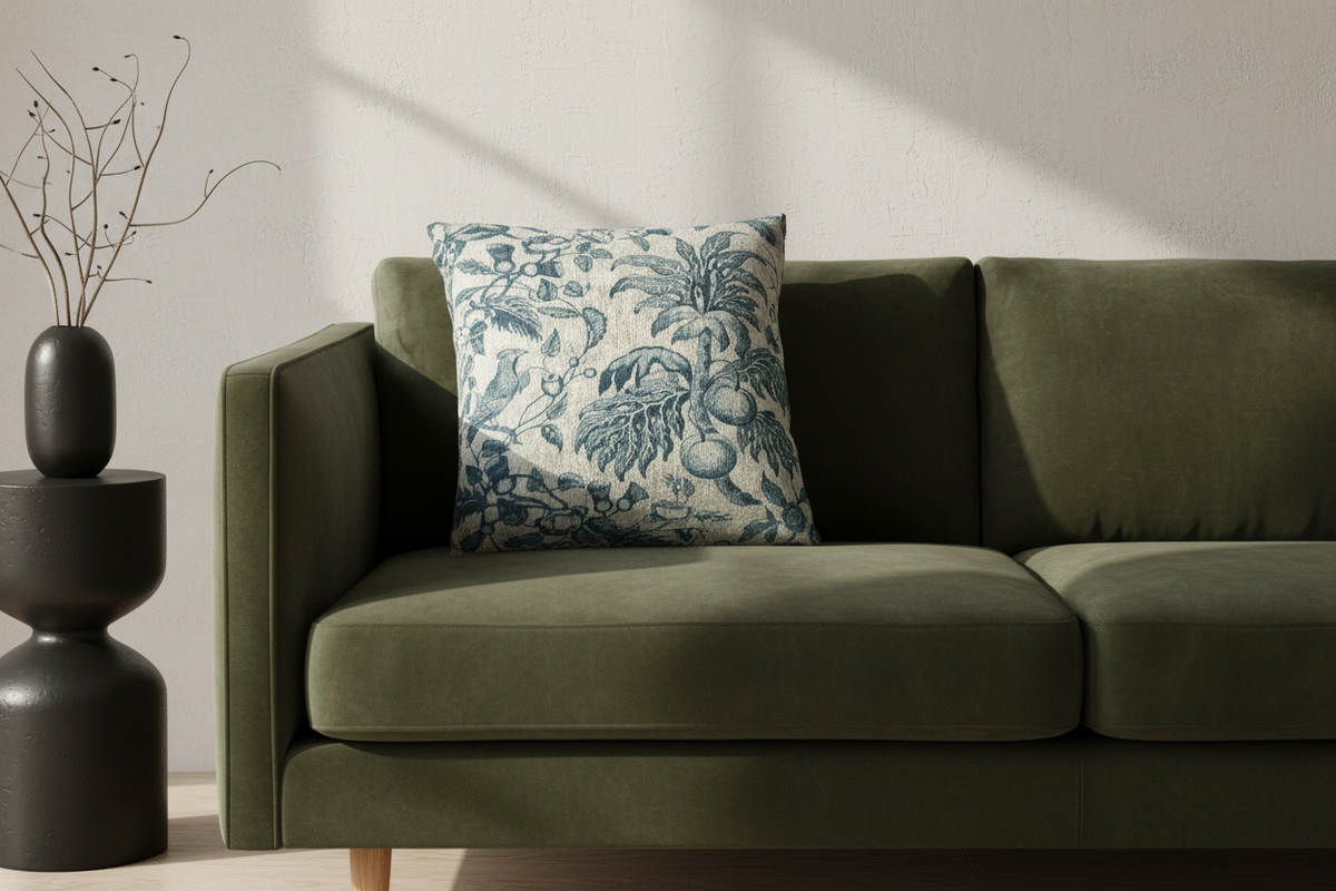 Chinoiserie Furnishing Fabric II Pillow