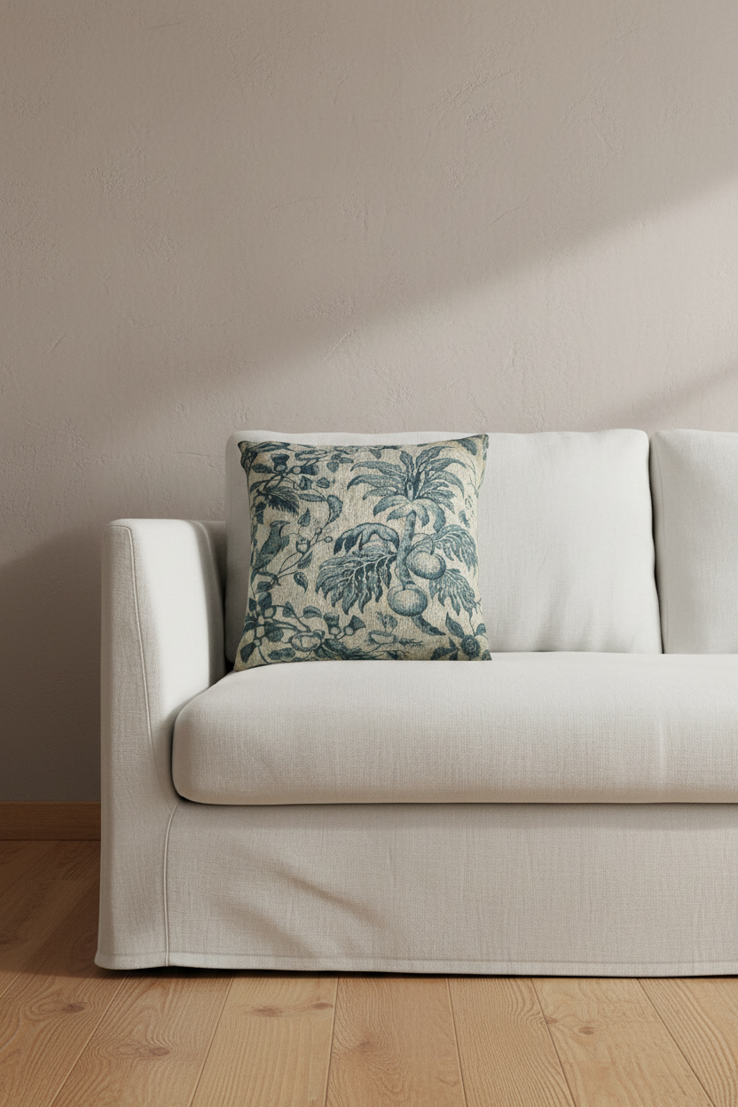 Chinoiserie Furnishing Fabric II Pillow