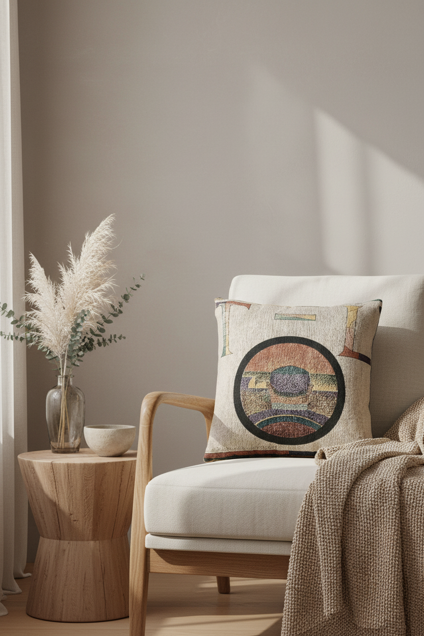 Chromatic Circle — Signac Pillow