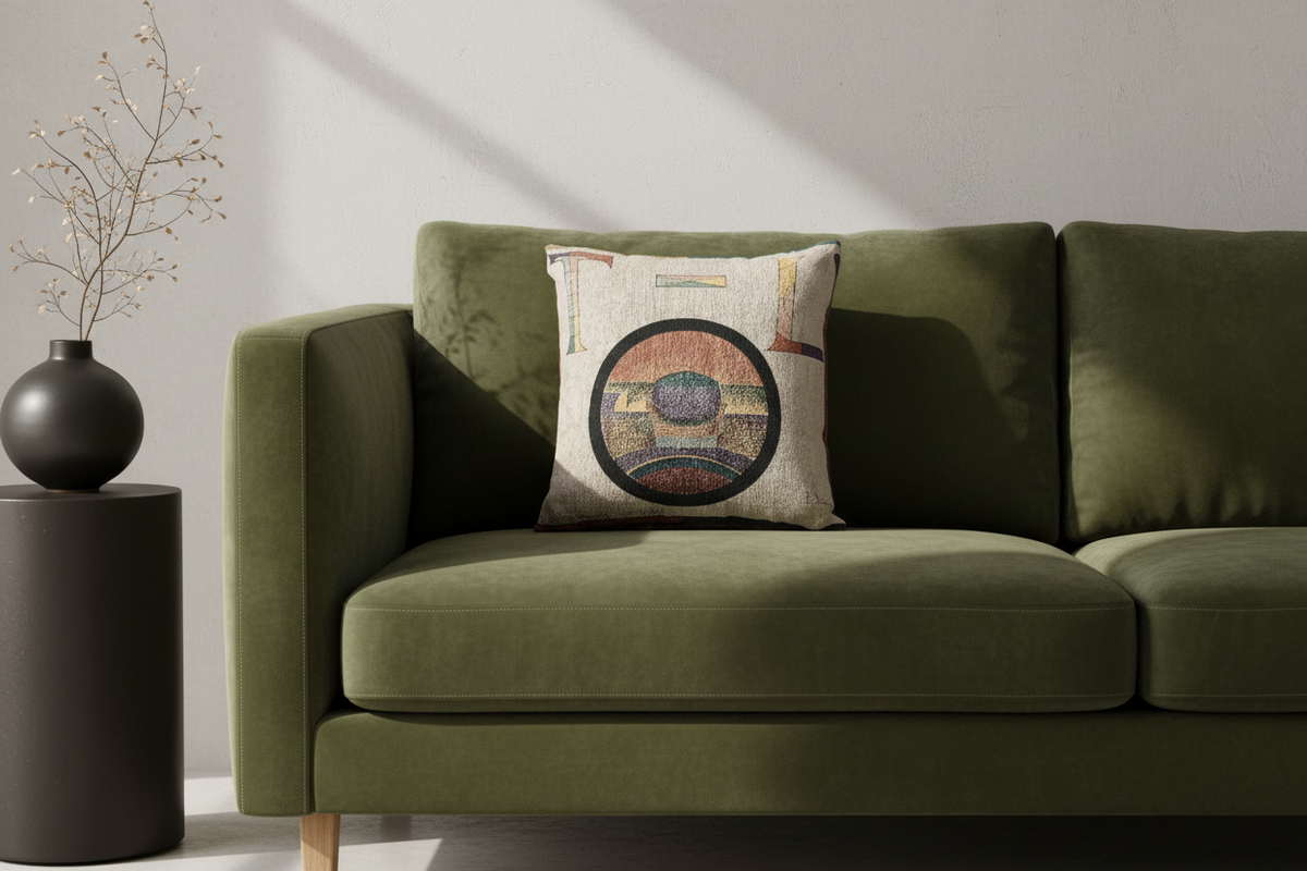 Chromatic Circle — Signac Pillow