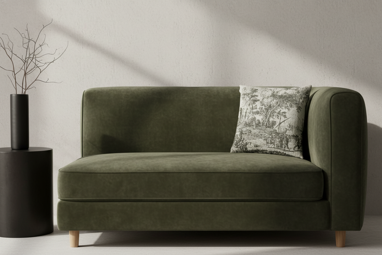 Coast Scene with an Artist Drawing — Lorrain Pillow