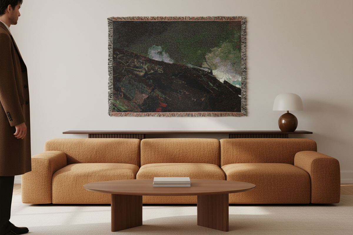 Coast of Maine — Homer Tapestry Blanket