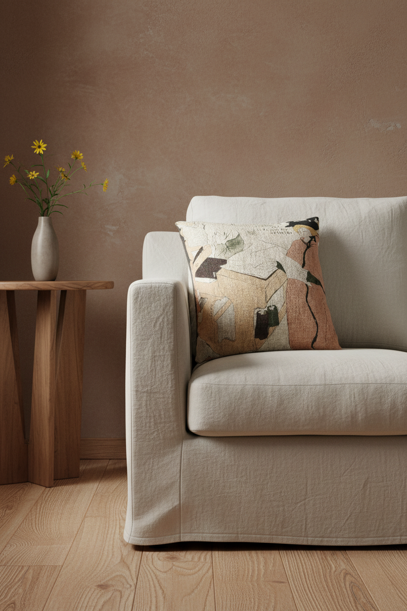 Cover for the first album — Toulouse-Lautrec Pillow