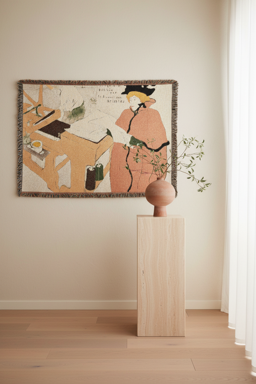 Cover for the first album — Toulouse-Lautrec Tapestry Blanket
