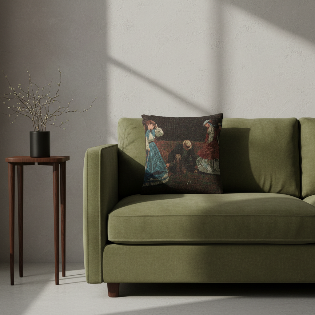 Croquet Scene — Homer Pillow