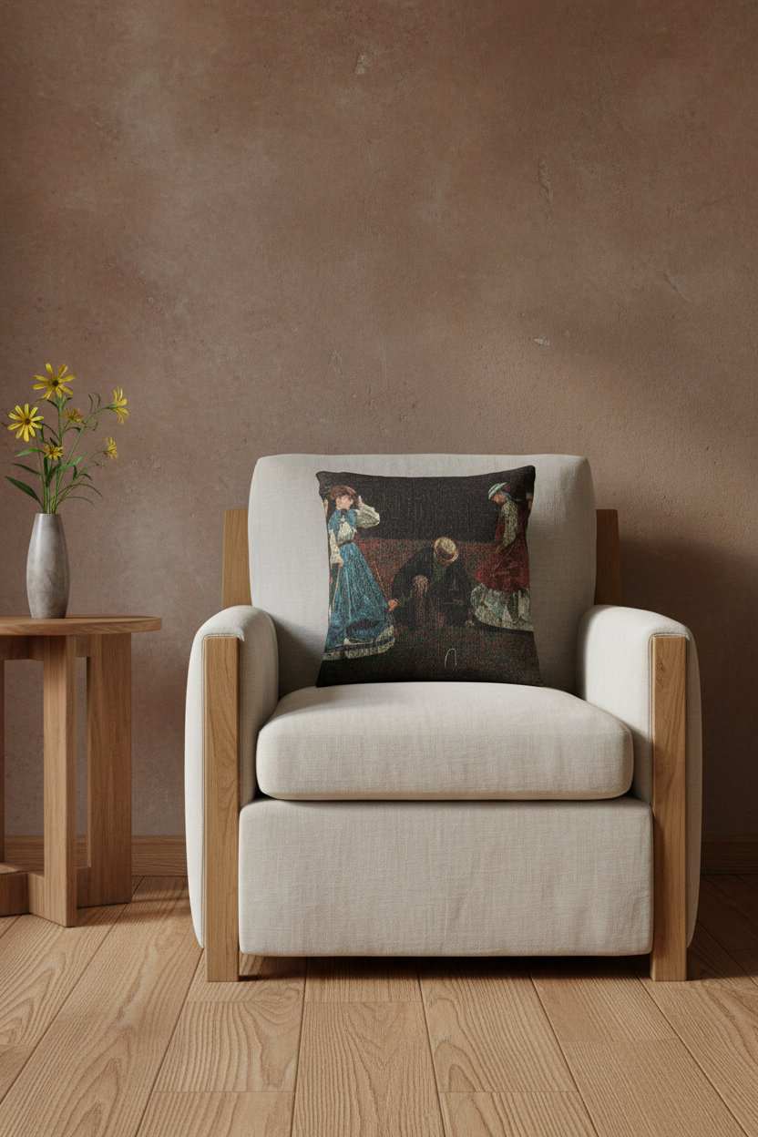 Croquet Scene — Homer Pillow